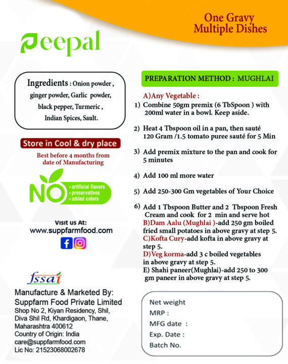 Mughlai Gravy Mix - Image 2