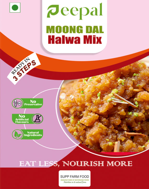 Moong Halwa MIX ( Lentils (DAL) included in premix)